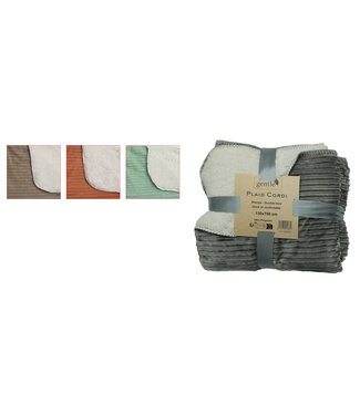 Plaid Cordi 130x150 – Double Face