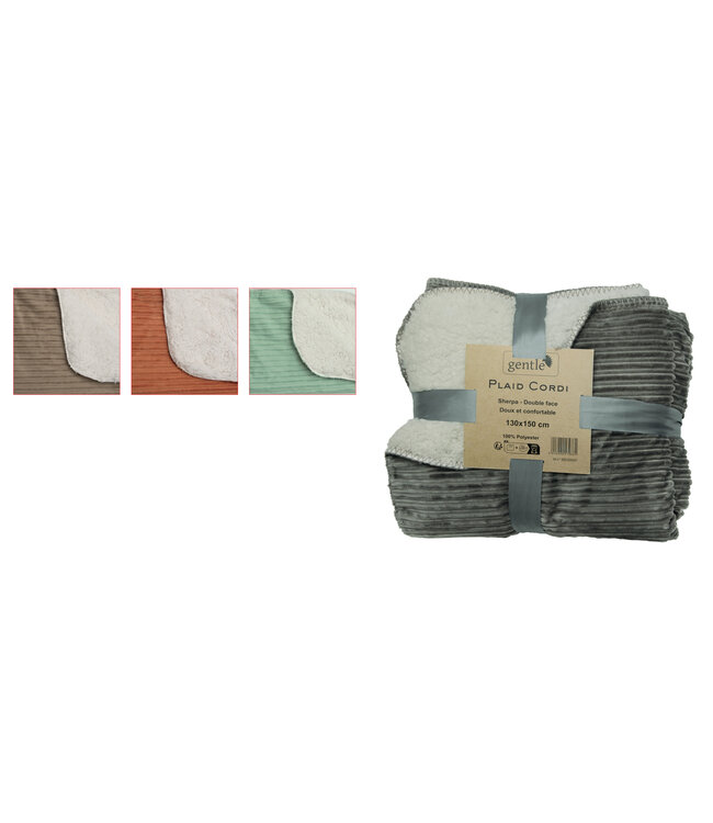 Plaid Cordi 130x150 – Double Face