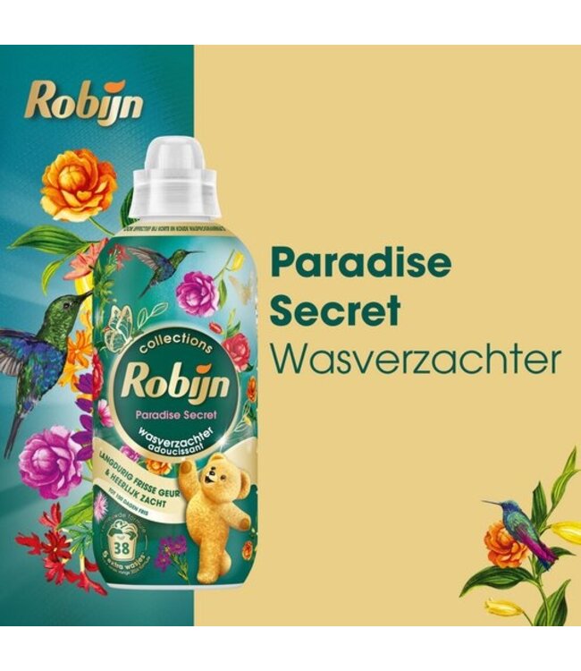 Robijn Wasverzachter Paradise Secret 765ml – 38 Beurten