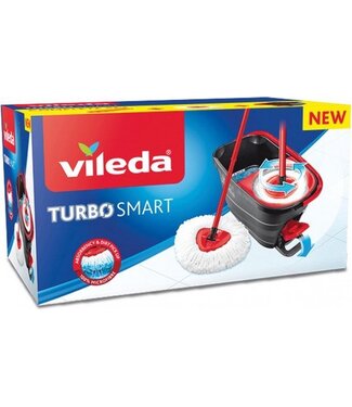 Vileda Turbo Smart Mop met Emmer – 5L