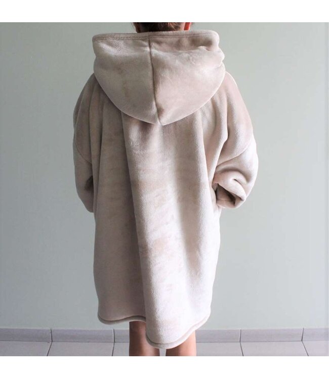 Maxime Home Oversized Deken met Mouwen en Capuchon