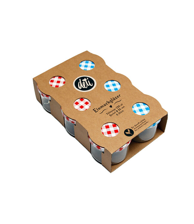 Cosy & Trendy Konfituurbokaal x6 230ml