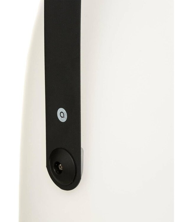 Atmosphera LED Buitenlamp met Handvat – Warmwit Ø21 x H30 cm