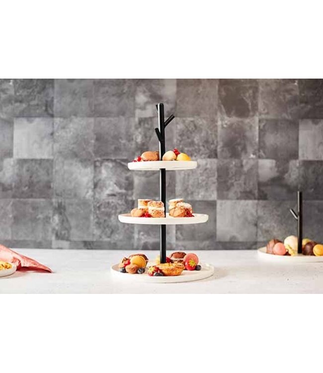 Cosy & Trendy Piramide Etagère 3 Lagen – Ø27 x H45 cm