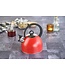 Cosy & Trendy Fluitketel Rood 1,7L – RVS met Nylon Handvat Ø18 x H21,5 cm