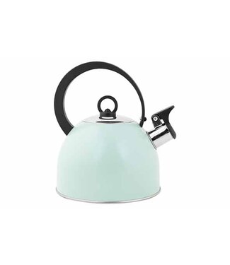 Cosy & Trendy Fluitketel Mintgroen 1,7L – RVS met Nylon Handvat Ø18 x H21,5 cm