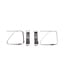 Benson Tafelkleedklem RVS 4-delig – Stevige Tafelklemmen tot 3,5 cm