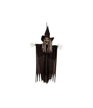 Cosy @ Home Heks Hangend Light Up Zwart 190 cm | Halloween