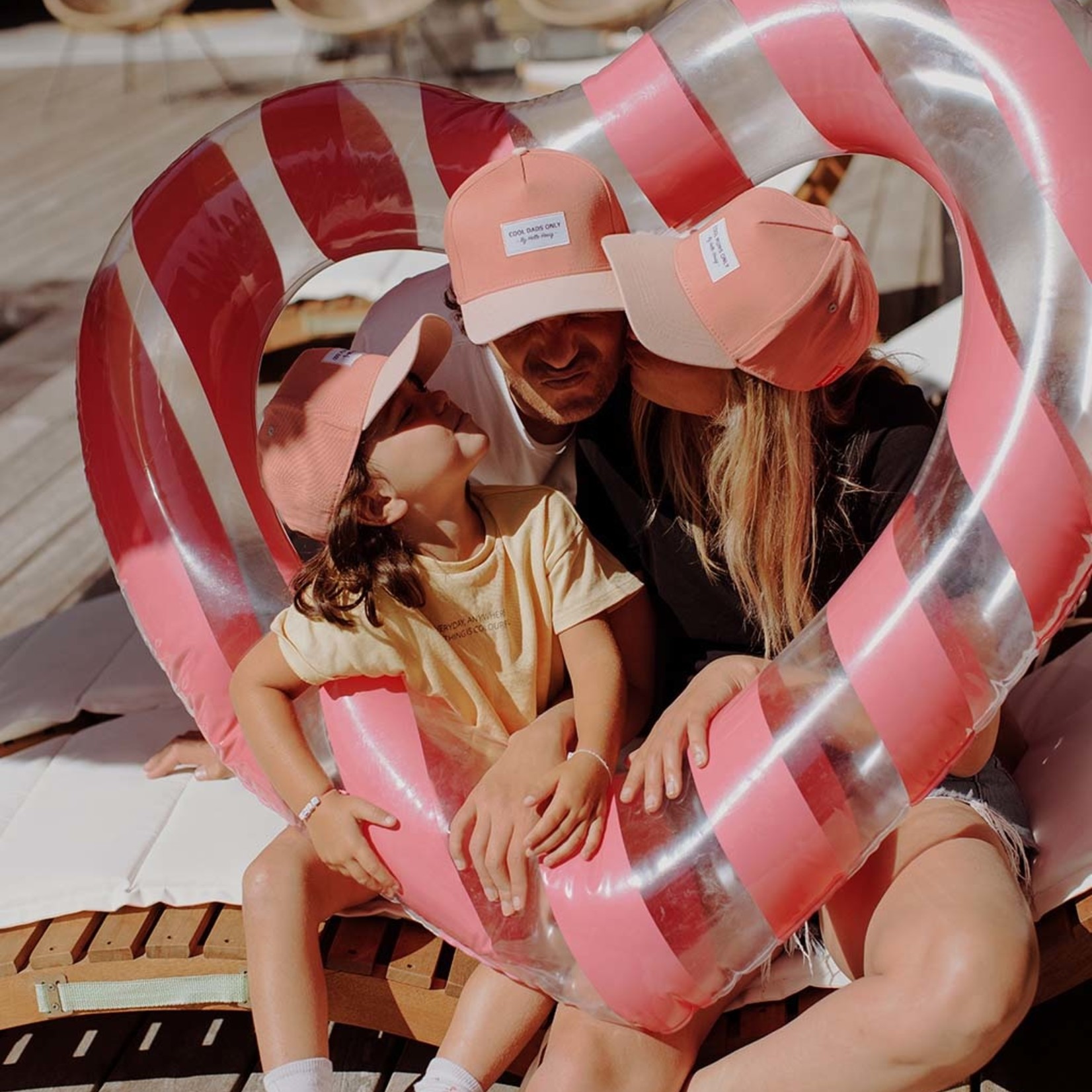 HELLO HOSSY - Casquette - Mini Framboise - Adultes