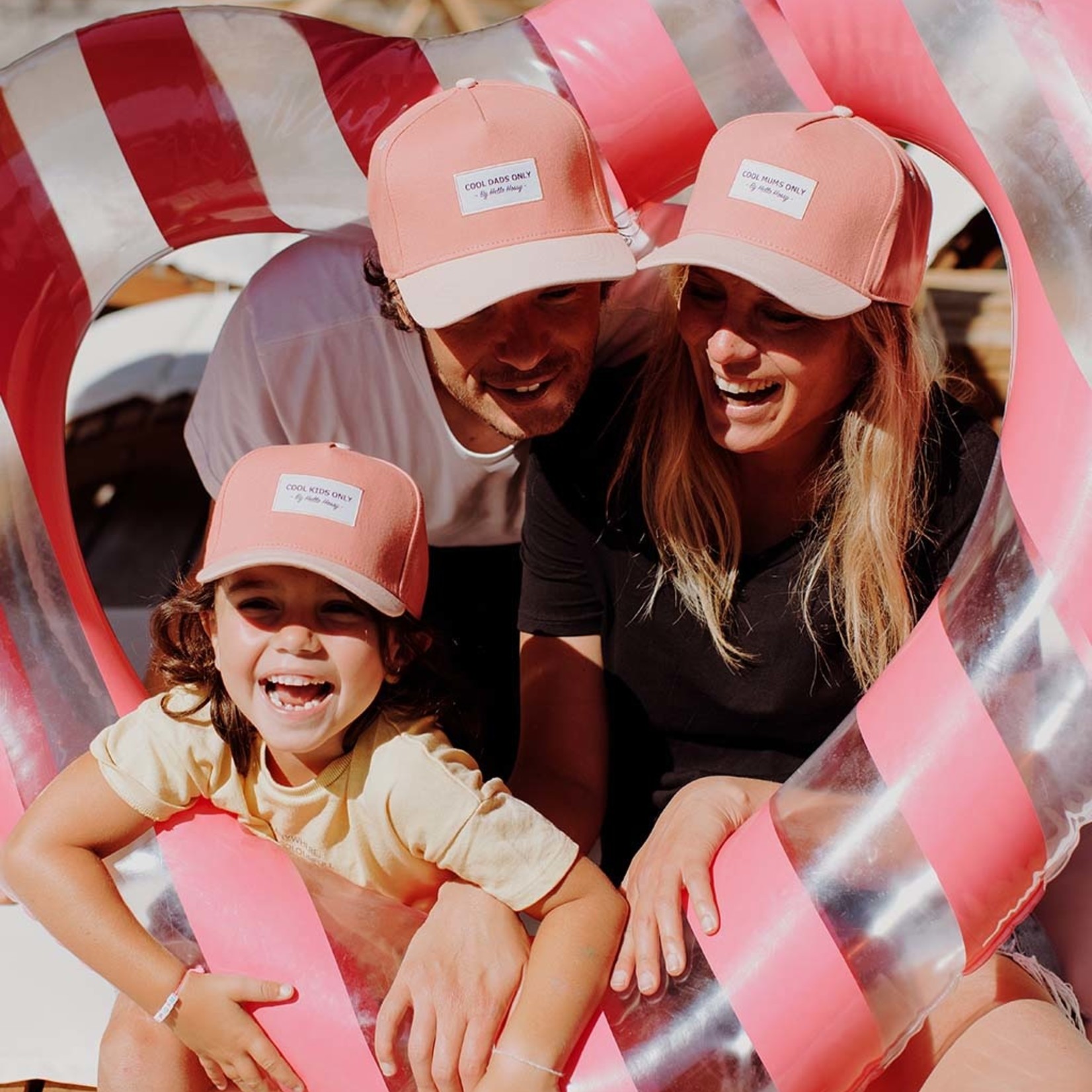 HELLO HOSSY - Casquette - Mini Framboise - Adultes