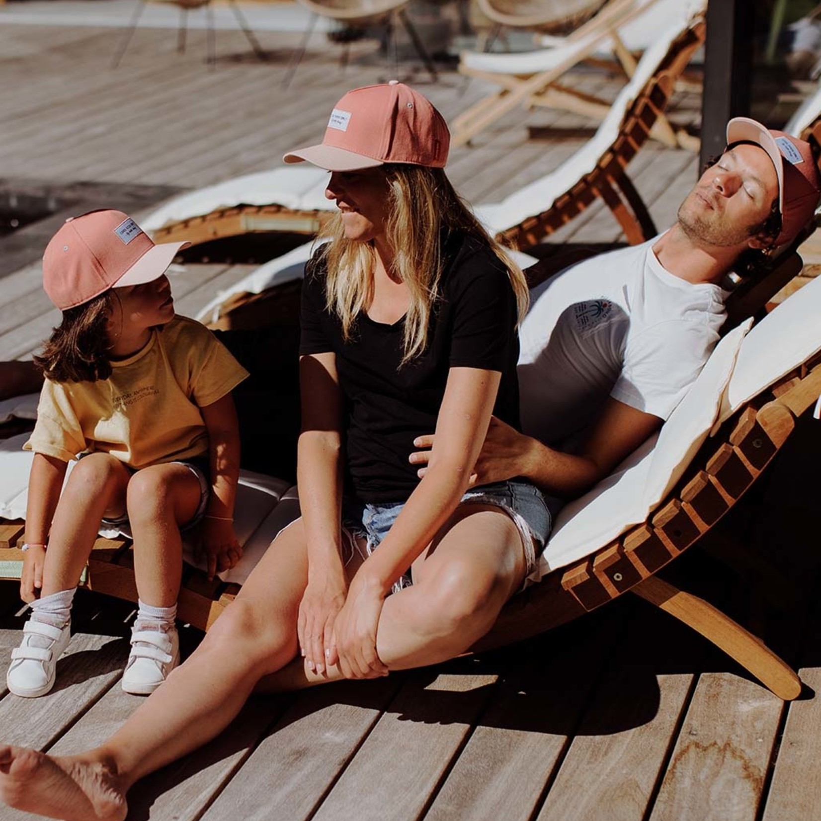 HELLO HOSSY - Casquette - Mini Framboise - Adultes