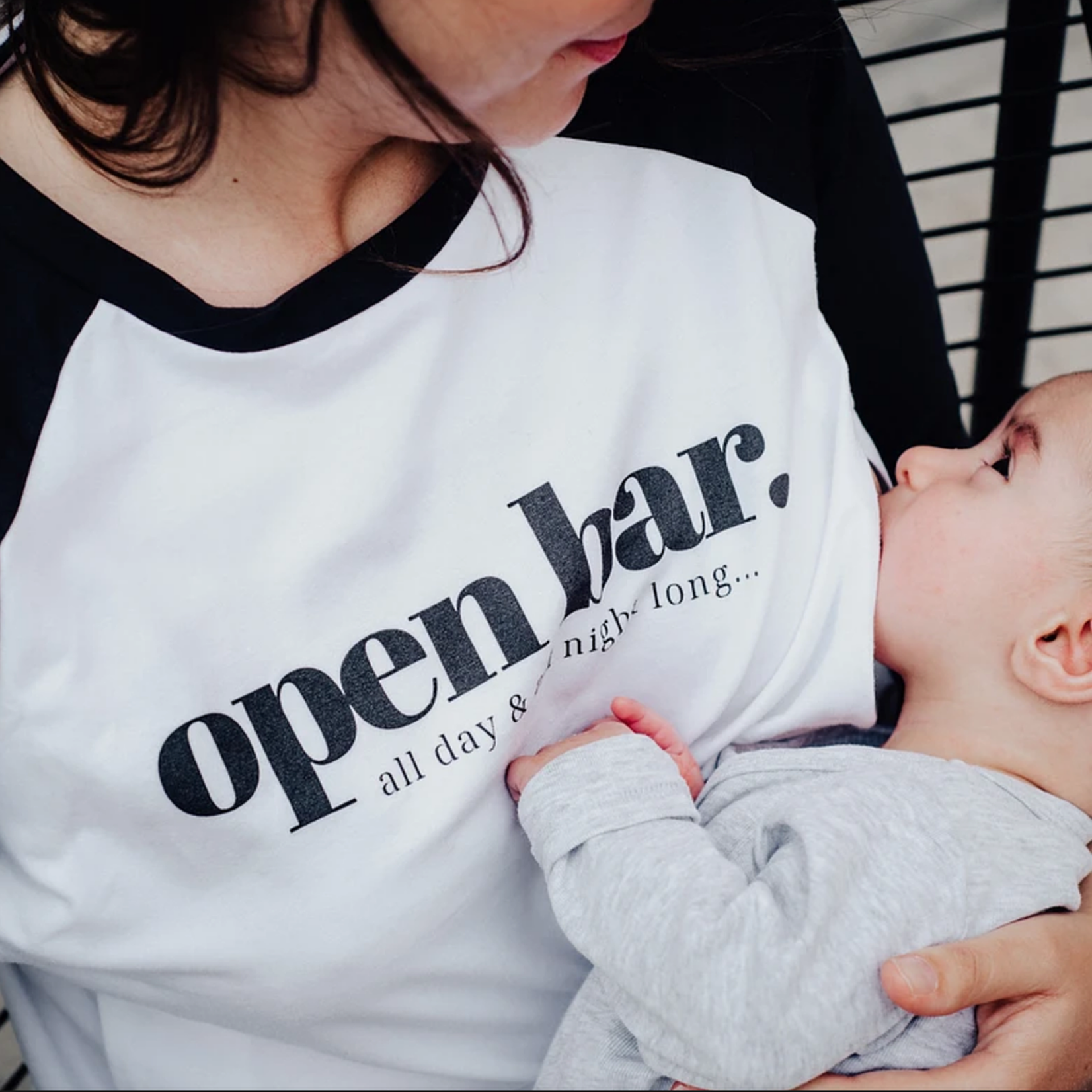 TAJINEBANANE Tajinebanane - T-shirt d'allaitement - Openbar