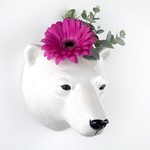 QUAIL CERAMICS QUAIL CERAMICS - Polar Bear wall vase - Large