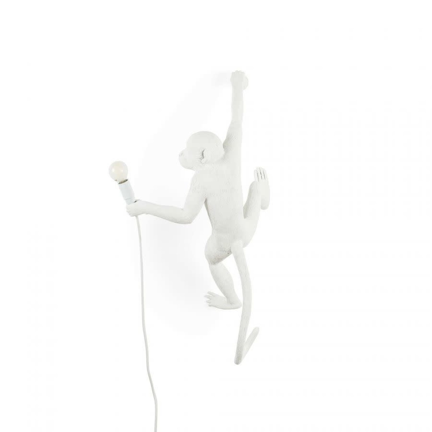 SELETTI SELETTI - The Monkey Lamp hanging right - White