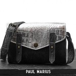 PAUL MARIUS PAUL MARIUS - LeMini Indispensable - Caïman - Argenté/ Noir