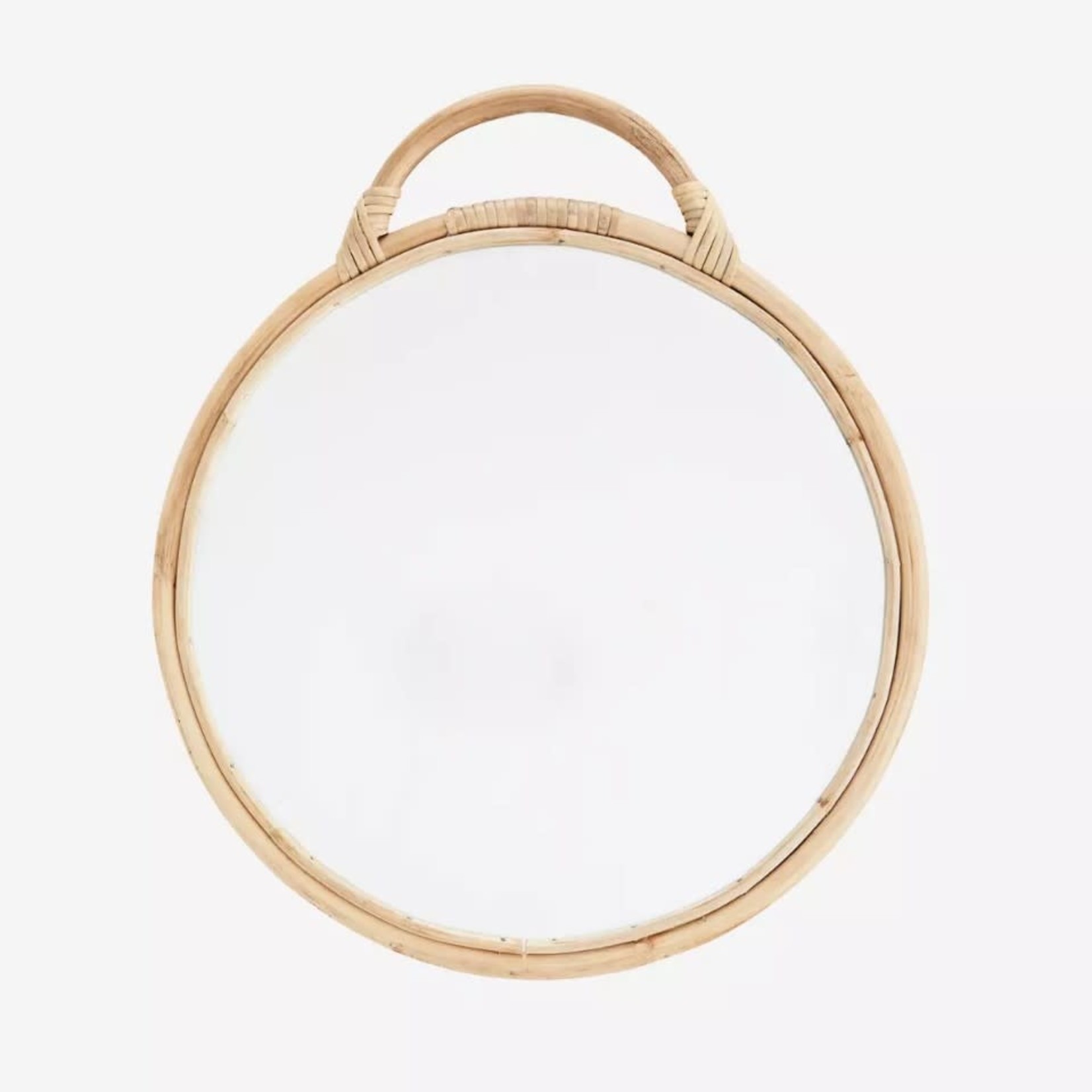 MADAM STOLTZ MADAM STOLTZ - Miroir rond bamboo