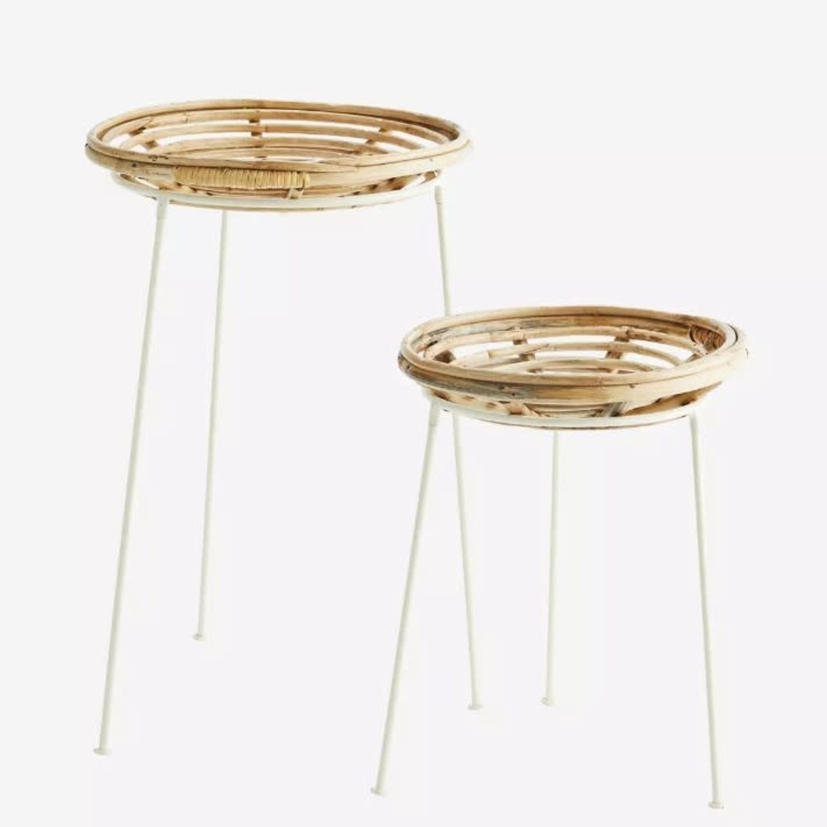 MADAM STOLTZ - Plateau en bamboo sur pied - Large