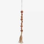 MADAM STOLTZ - Ornement suspendu terracotta