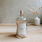 Les flacons de l'apothicaire - Bouteille Allumettes -Naturel / Or