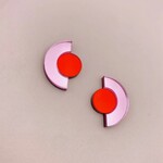 Studio Annette STUDIO ANNETTE - Boucles d'oreilles puces miroir - Roseline