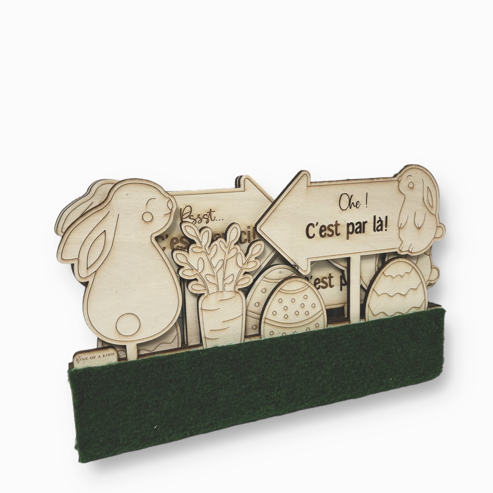 One Of A Kind LASERCUT - Pancartes chasse aux oeufs - 14 pièces