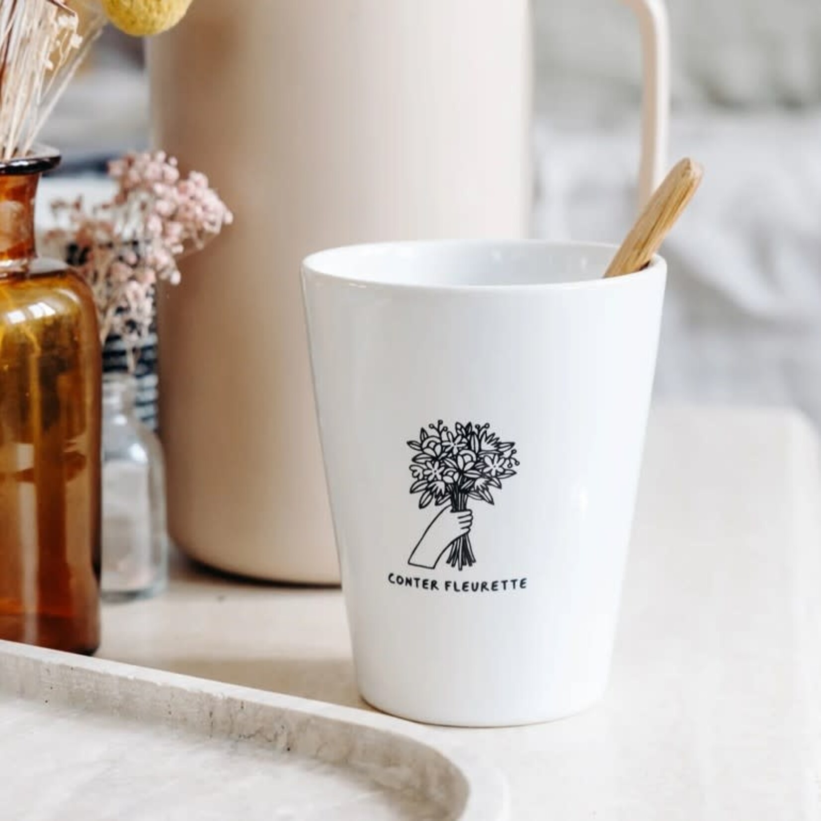 Les Raffineurs Mug  conter fleurette