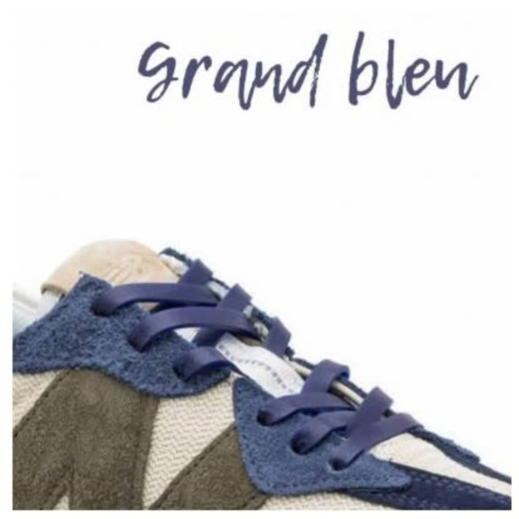 GORILLA - Lacets larges - grand bleu