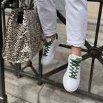 GORILLA - Lacets larges - vert olive