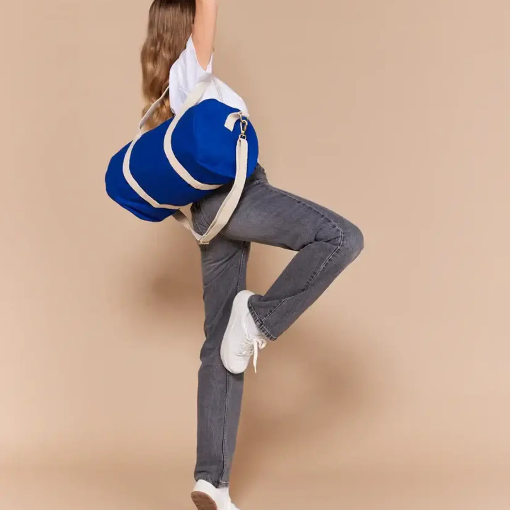 HINDBAG HINDBAG - Sac Polochon Simon - Bleu Electrique