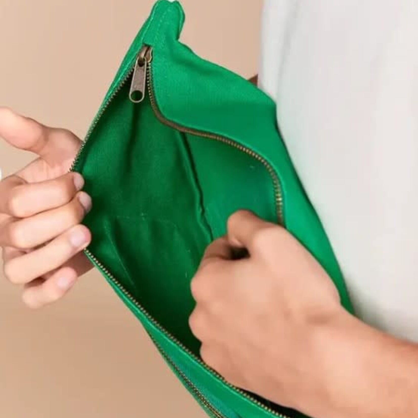 HINDBAG HINDBAG - Sac banane Sofia - Holi vert