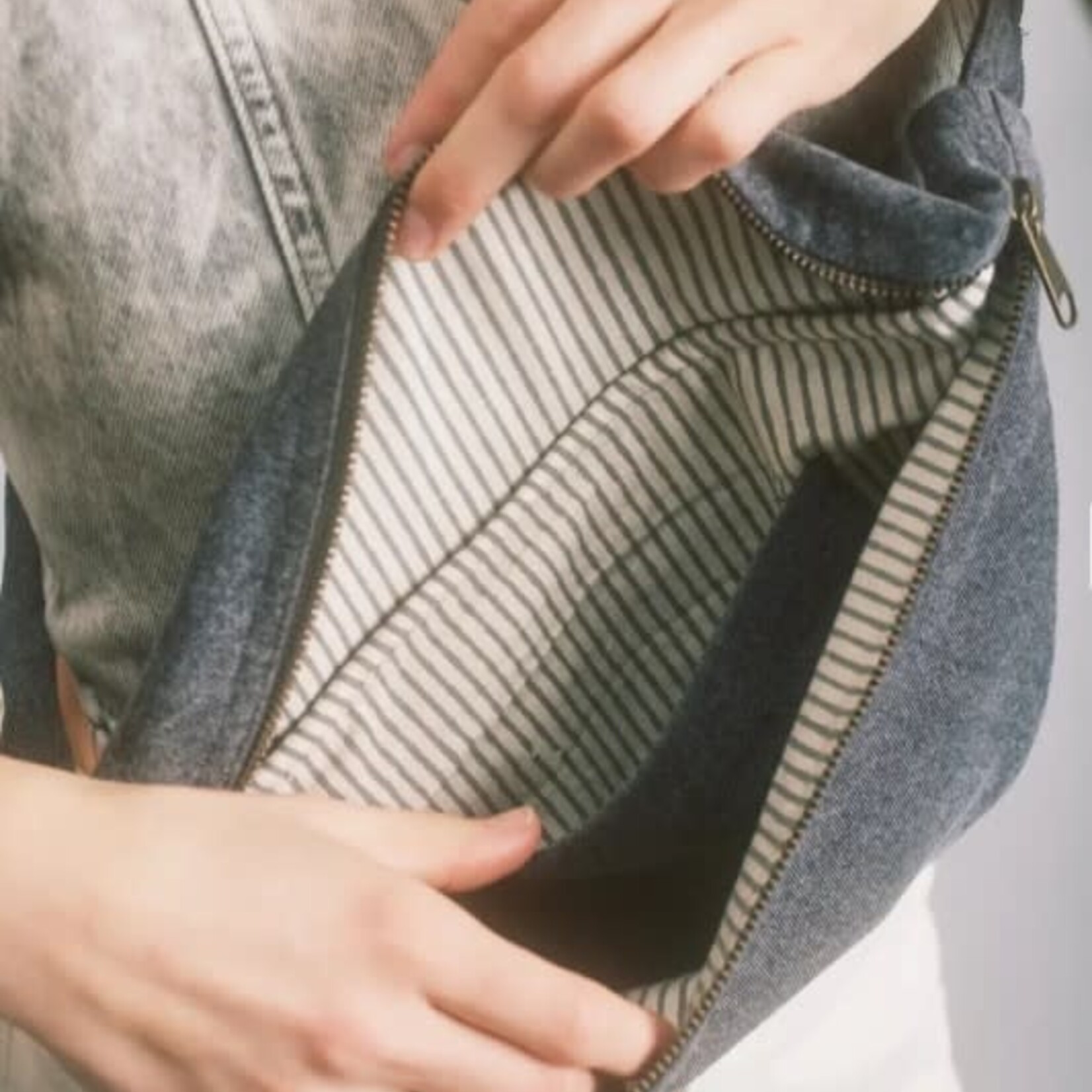 HINDBAG HINDBAG - Sasha - Denim gris