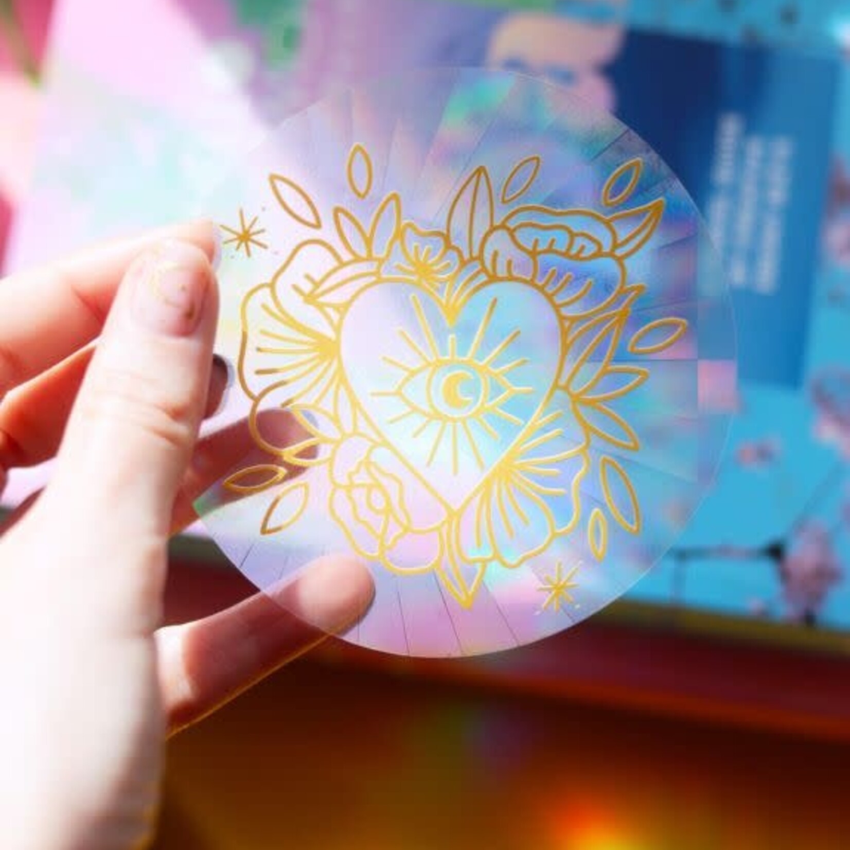 Poulette magique - Suncatcher ex-voto