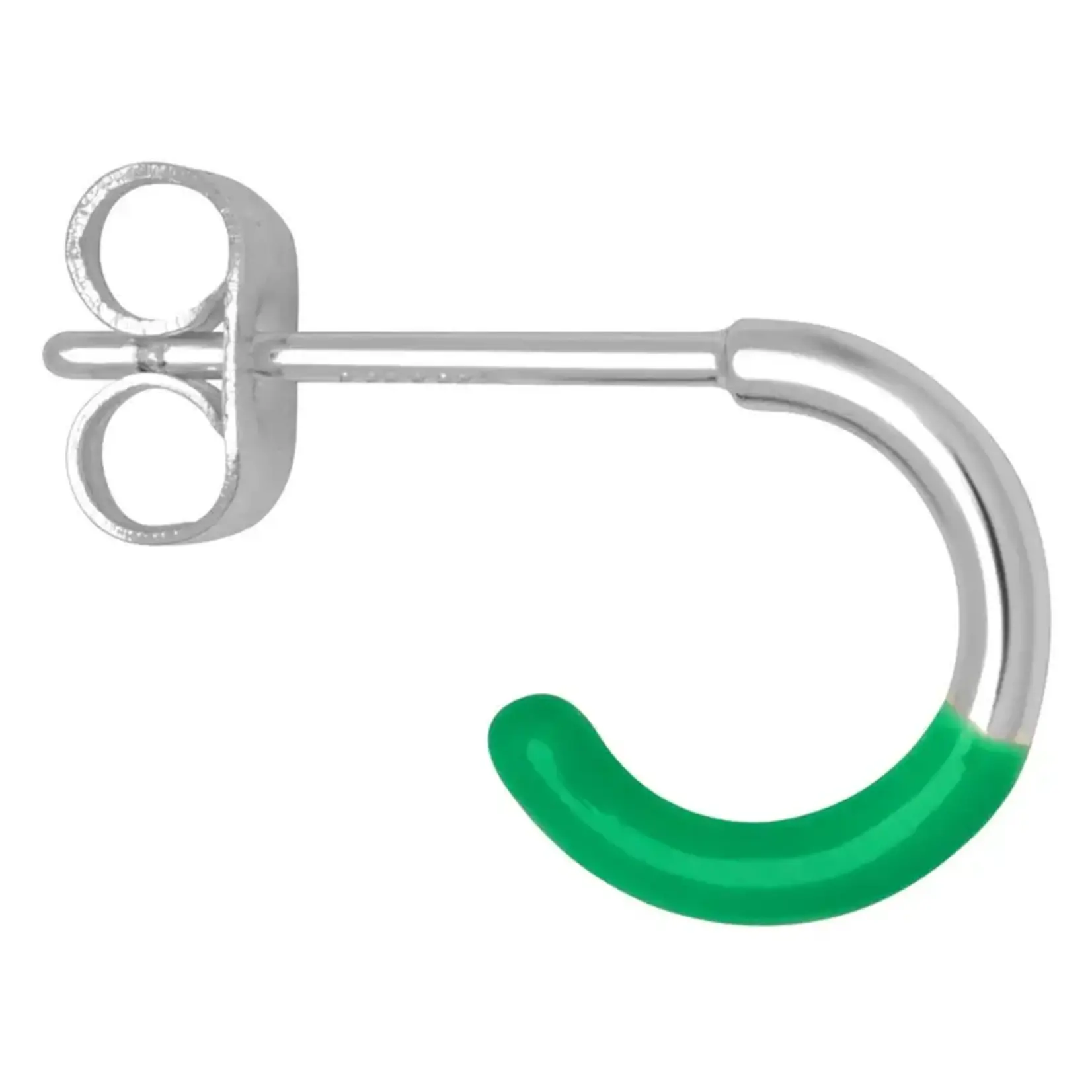 Lulu Copenhagen Lulu copenhagen - Color Hoop half dip Silver