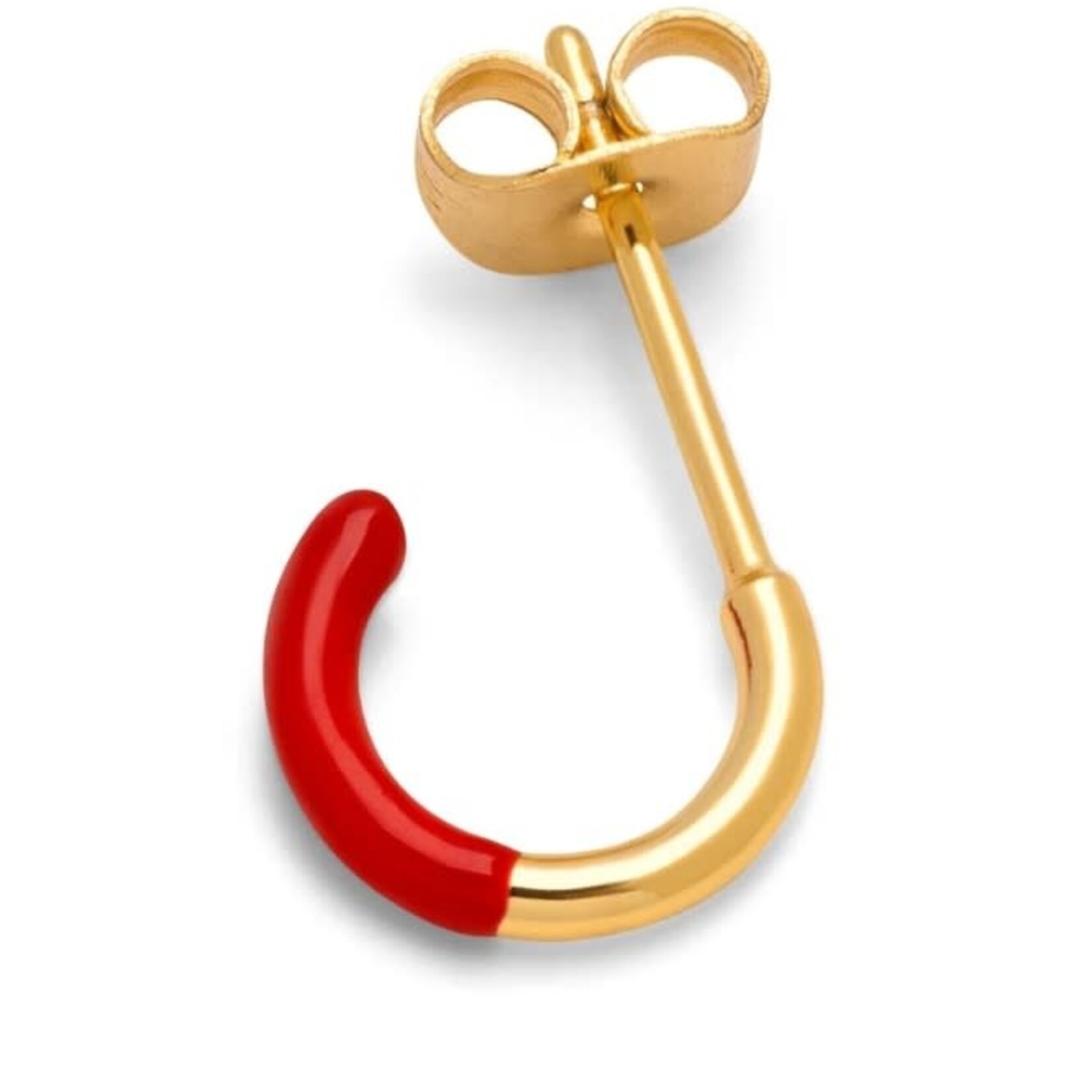 Lulu Copenhagen Lulu copenhagen - Color Hoop half dip Gold