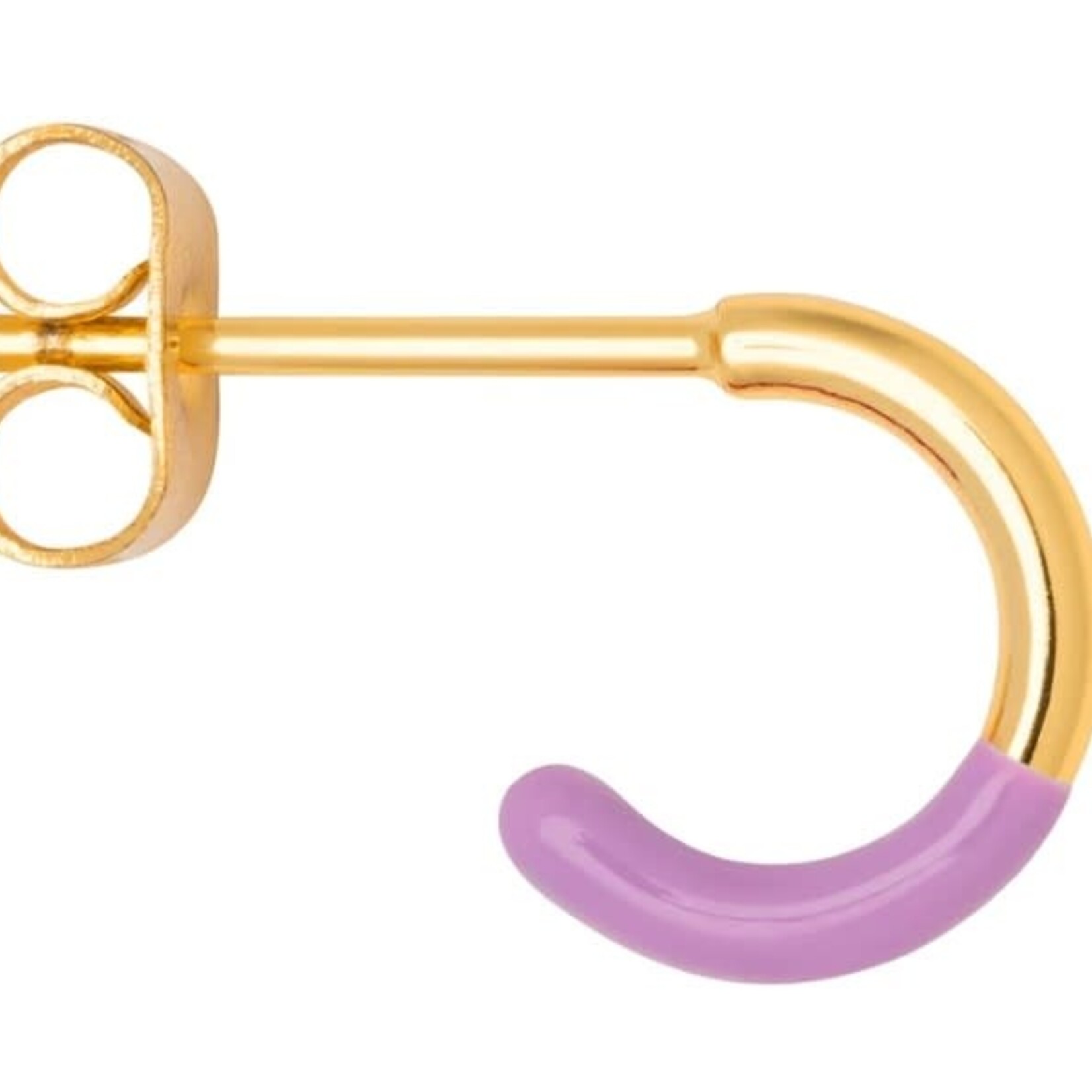 Lulu Copenhagen Lulu copenhagen - Color Hoop half dip Gold