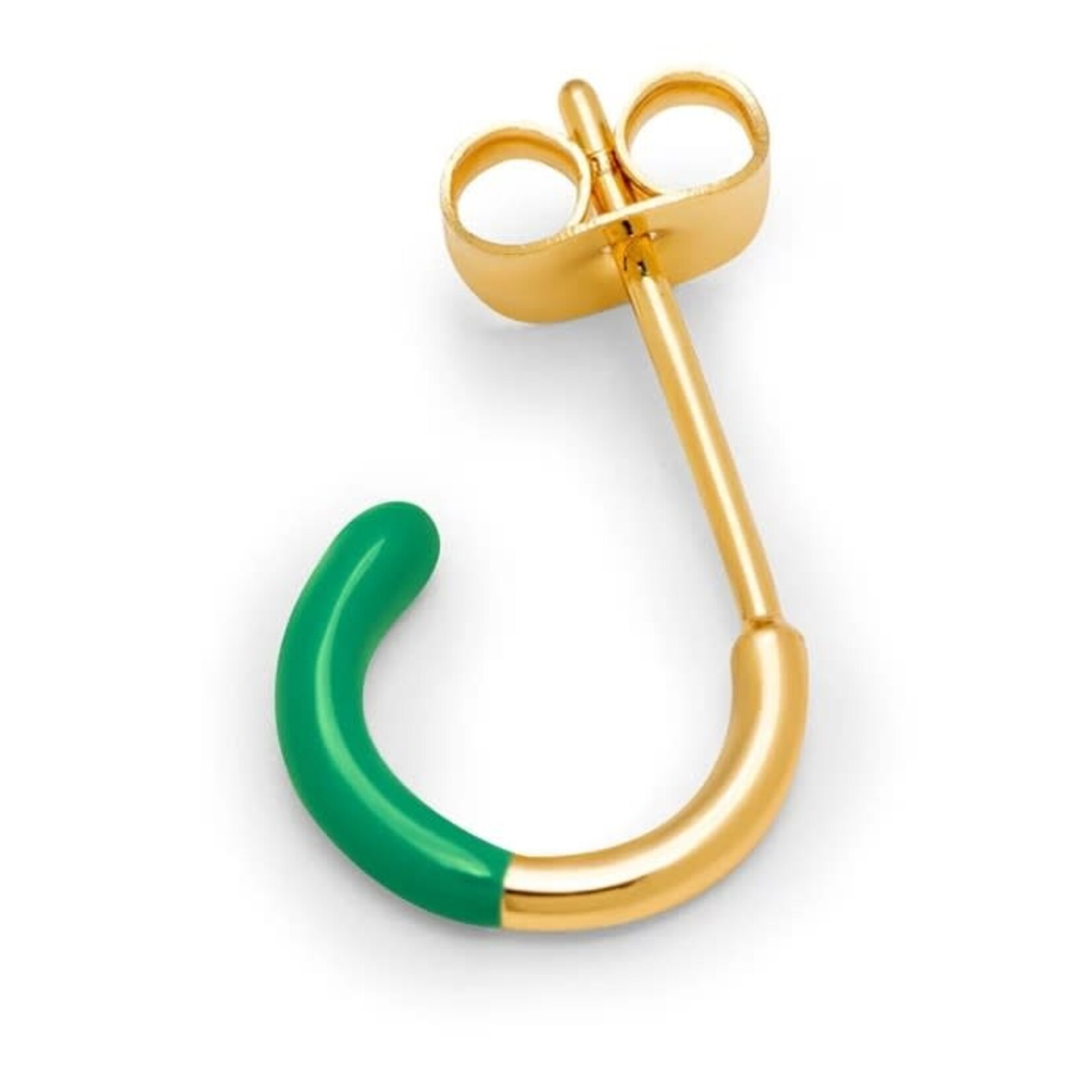 Lulu Copenhagen Lulu copenhagen - Color Hoop half dip Gold