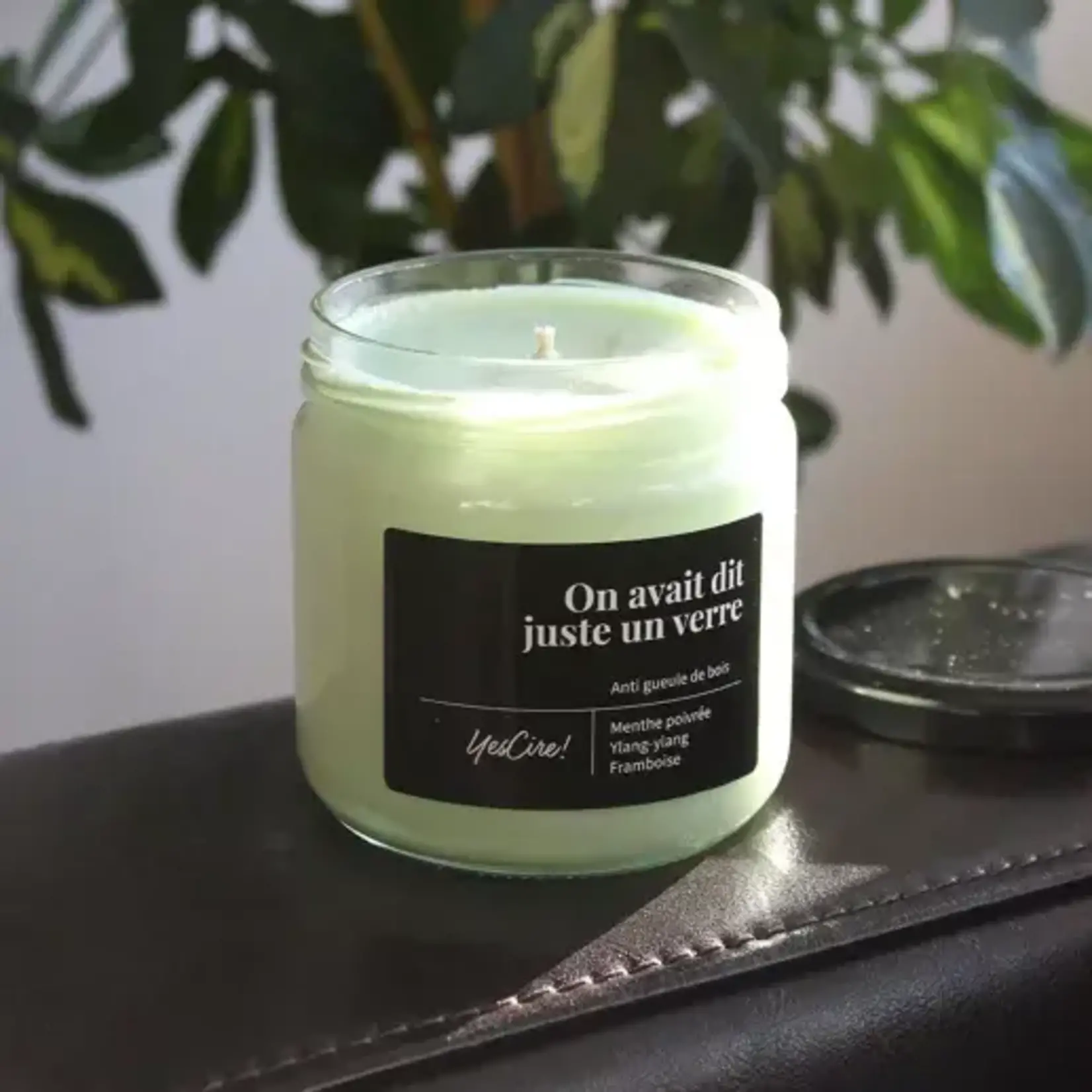 YES CIRE - On avait dit juste un verre | Bougie "anti gueule de bois"