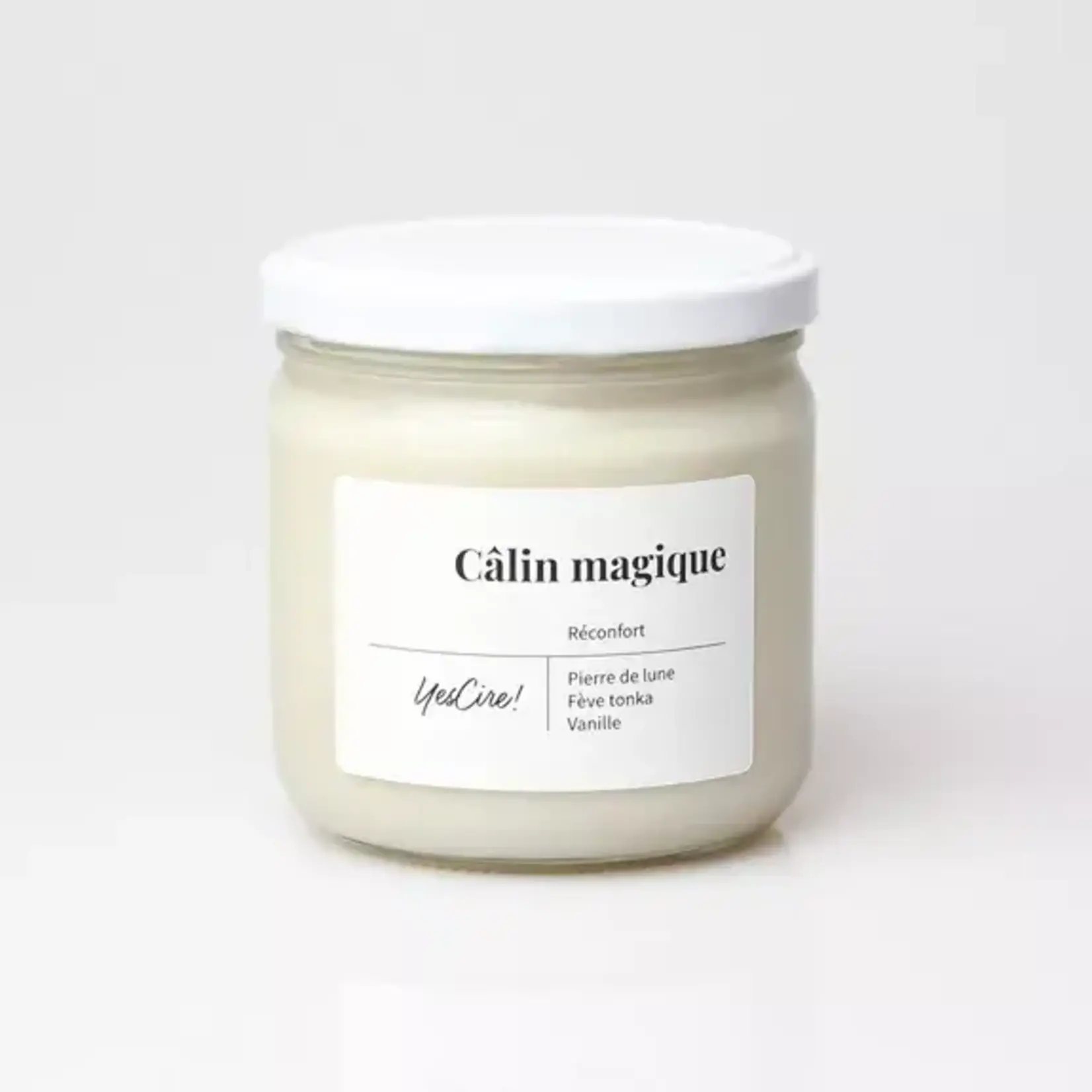YES CIRE - Câlin magique | Bougie pierre de lune "réconfort"