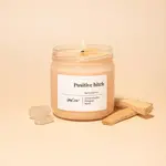 YES CIRE - Positive bitch | Bougie citrine chauffée "bonne humeur"