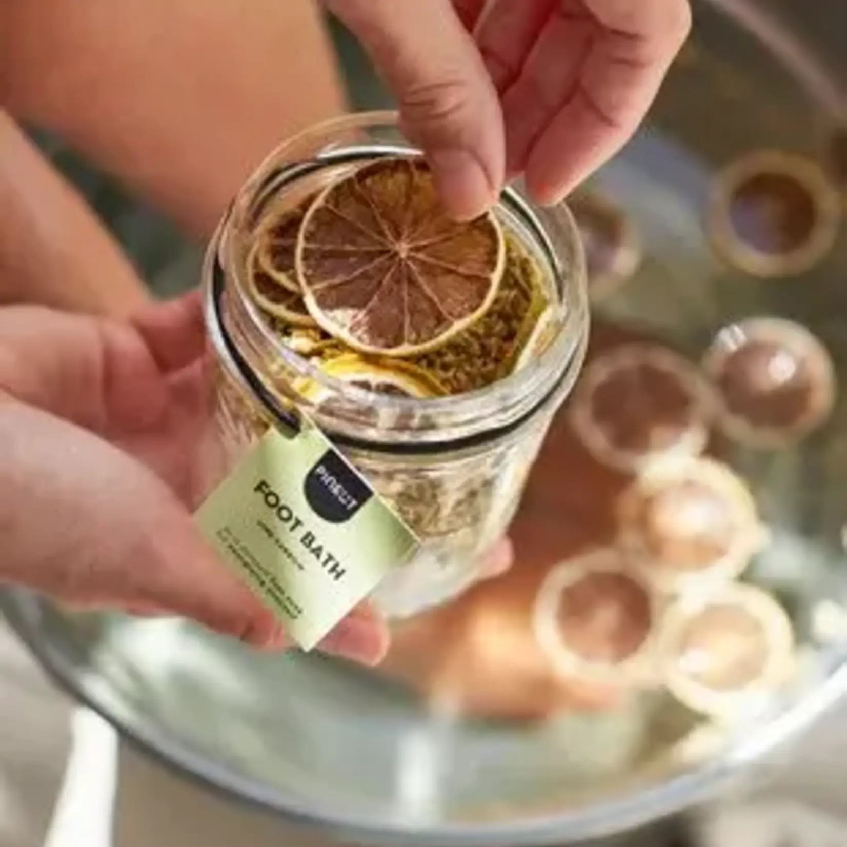 PINEUT - Bain de pieds -  Lime Yarrow