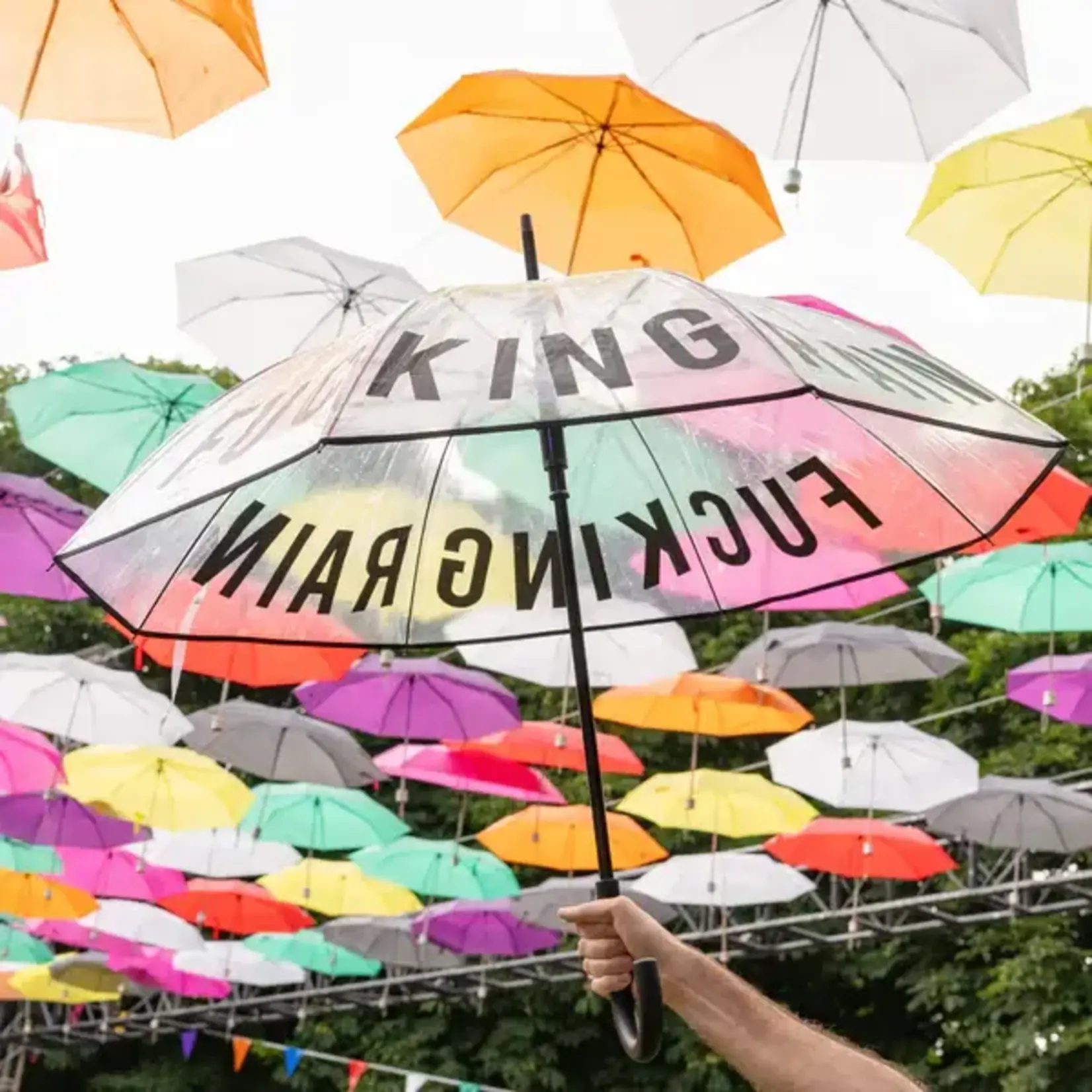 FISURA FISURA - Parapluie - Fucking rain transparent