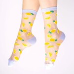 coucou suzette Coucou Suzette - Chaussettes transparentes Citron  - 36/40