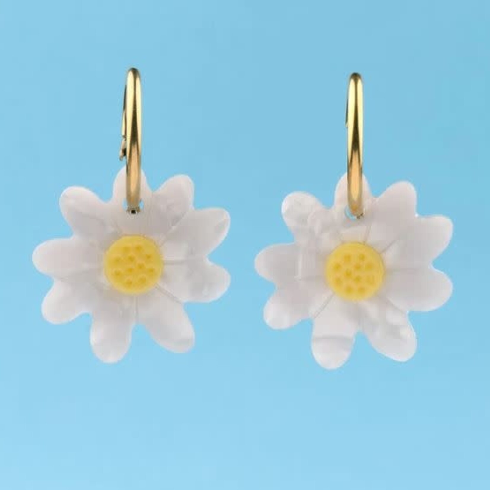coucou suzette Coucou Suzette - Boucles d'oreilles Pâquerette