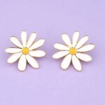 coucou suzette Coucou Suzette - Boucles d'oreilles Marguerite