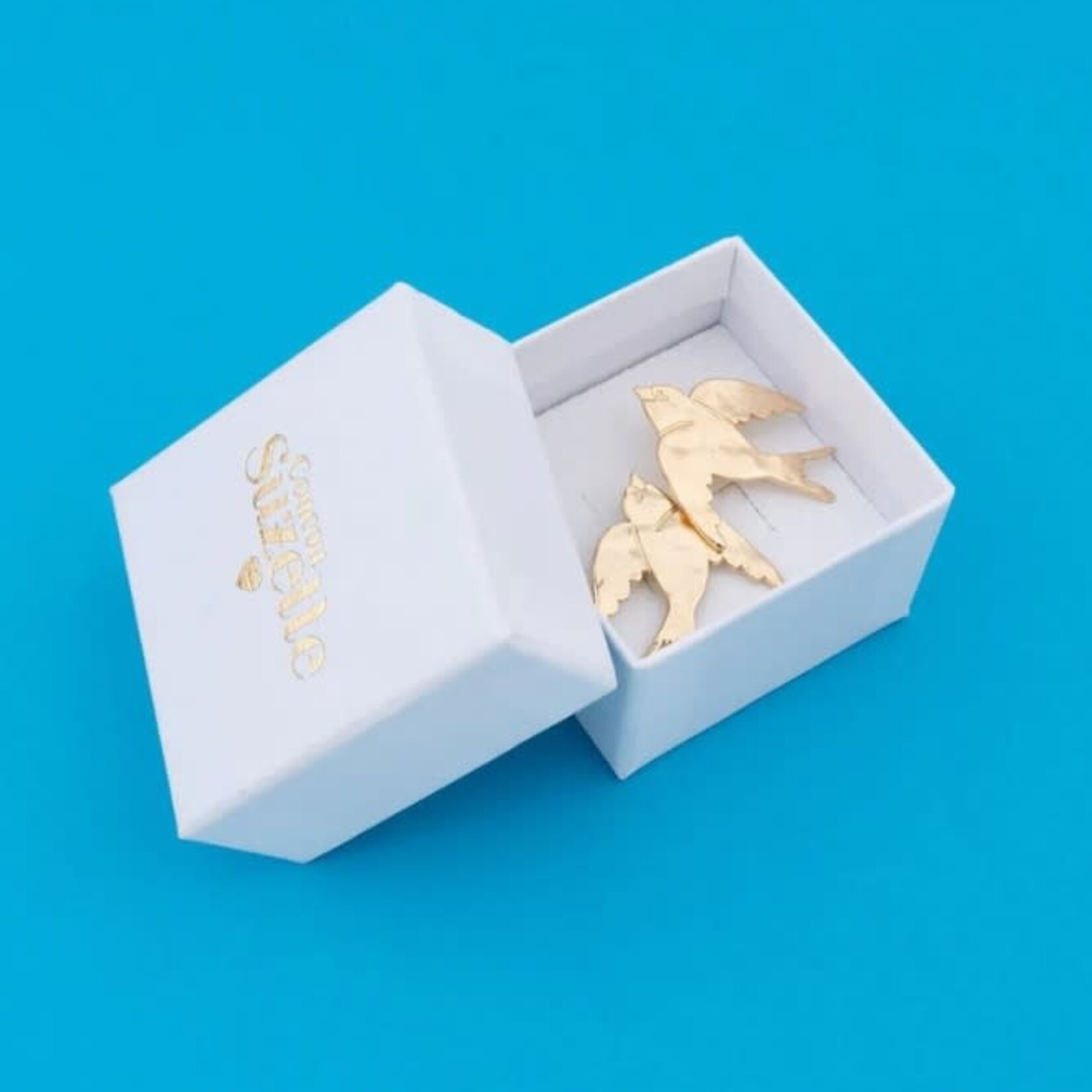 coucou suzette Coucou Suzette - Boucles d'oreilles Hirondelle