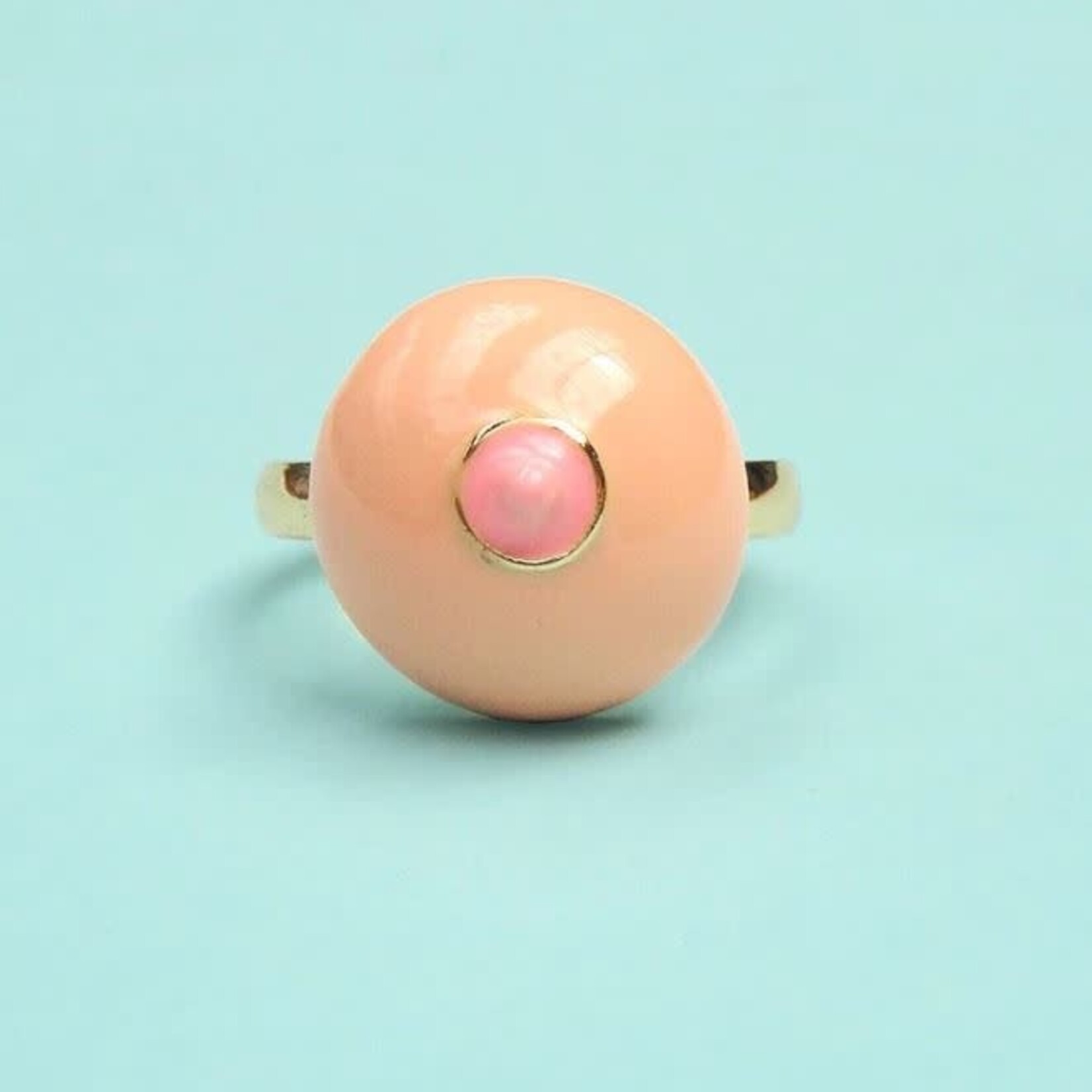 Coucou Suzette - Bague sein blanc