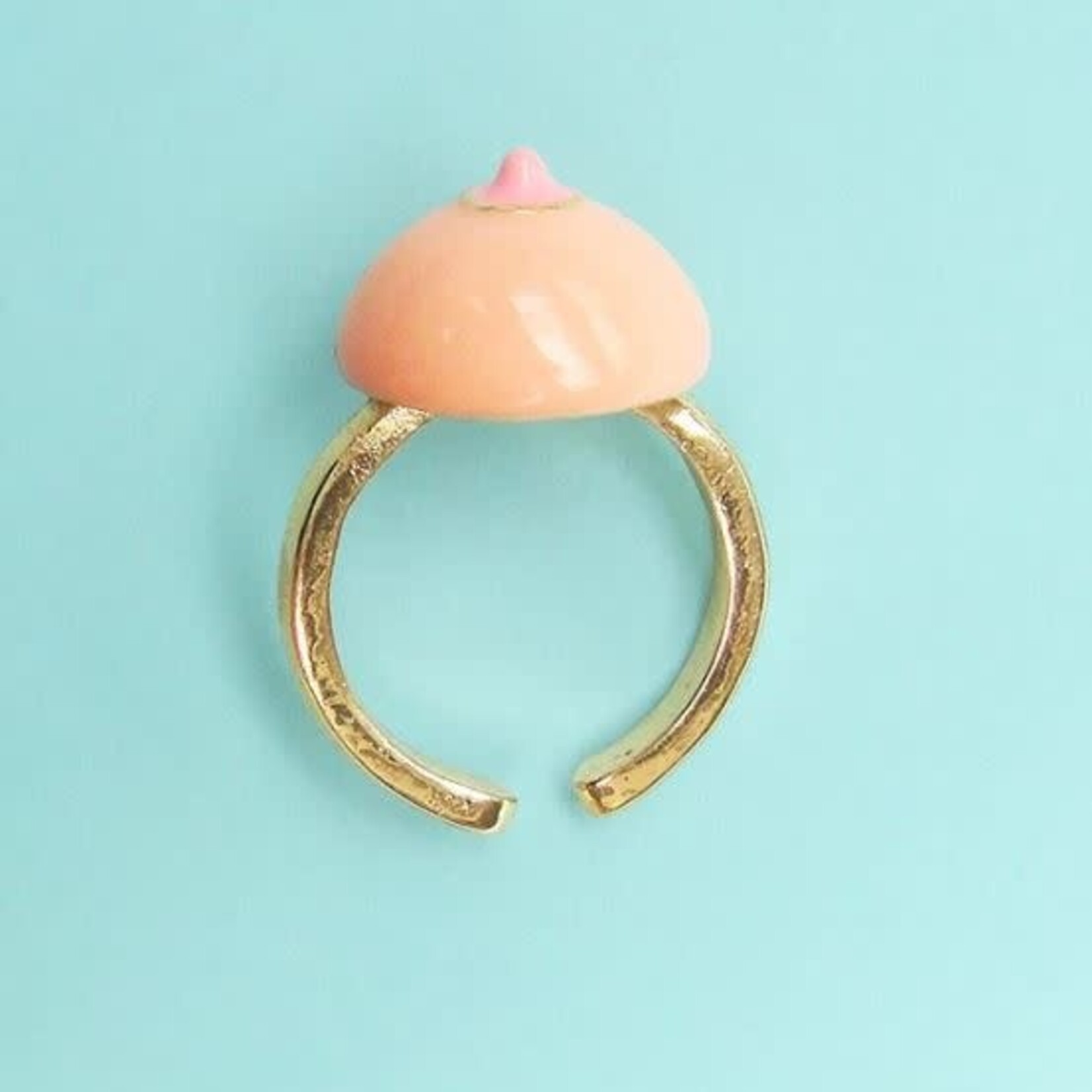 Coucou Suzette - Bague sein blanc