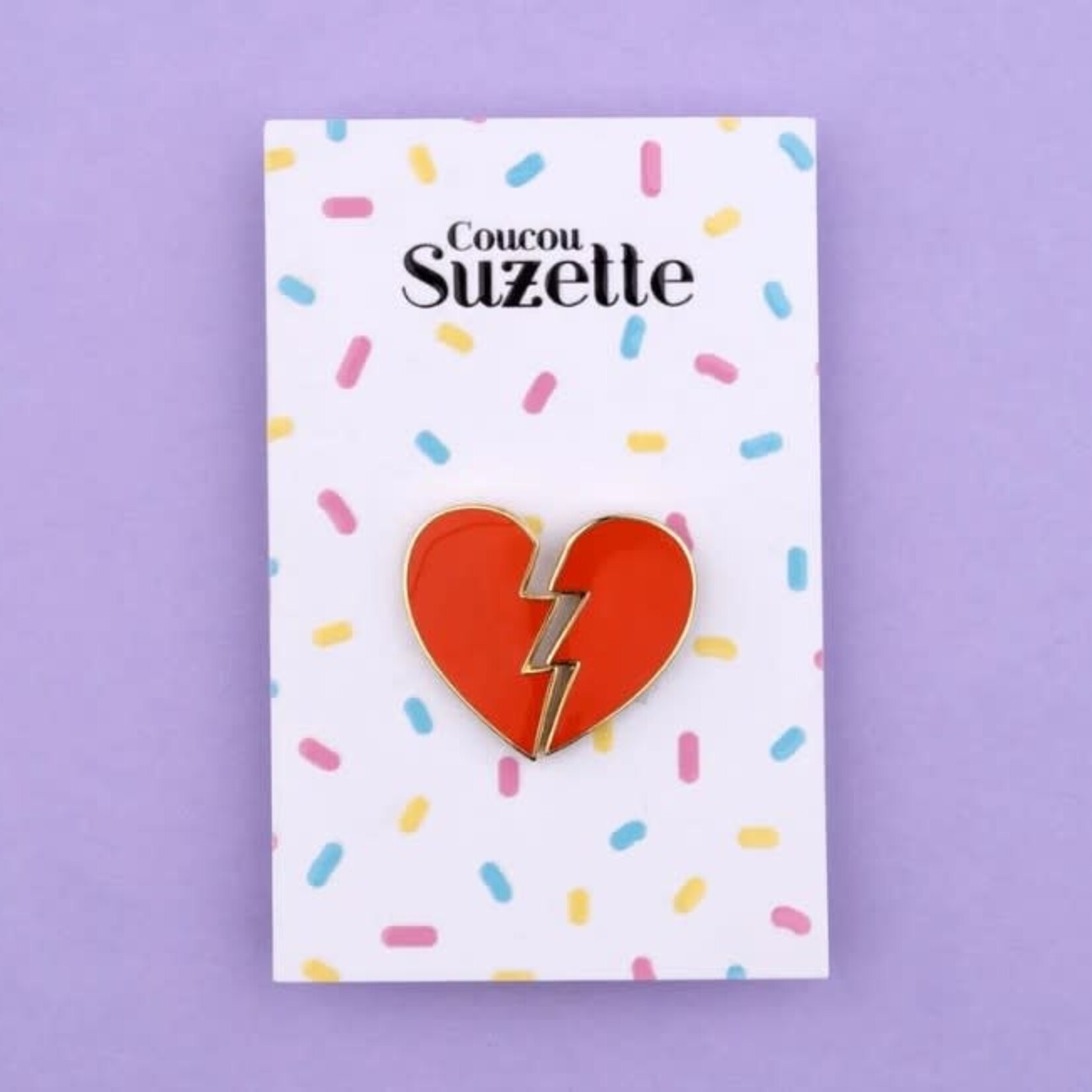 coucou suzette Coucou Suzette - Set pin's coeur