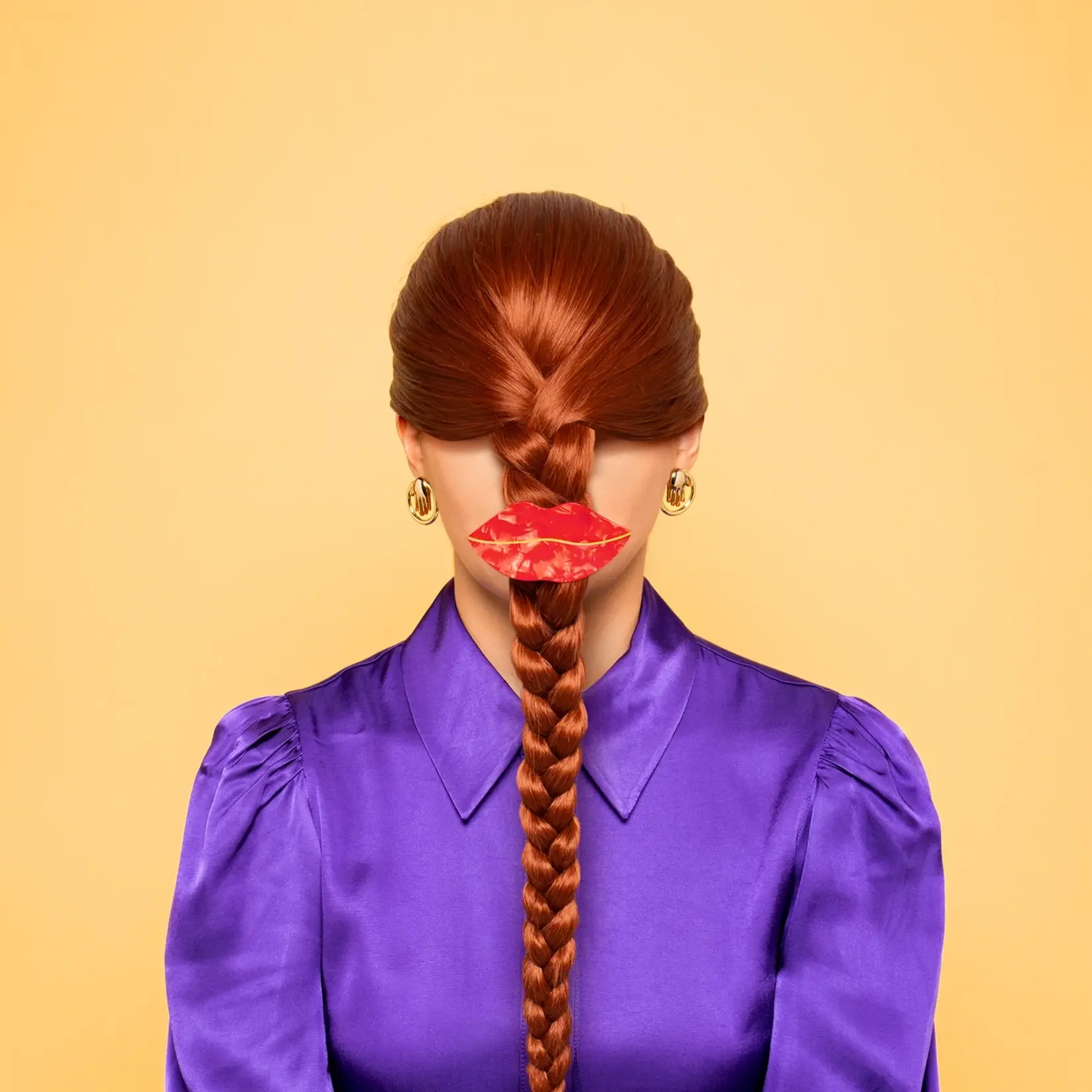 Coucou Suzette - Pince à cheveux Bouche