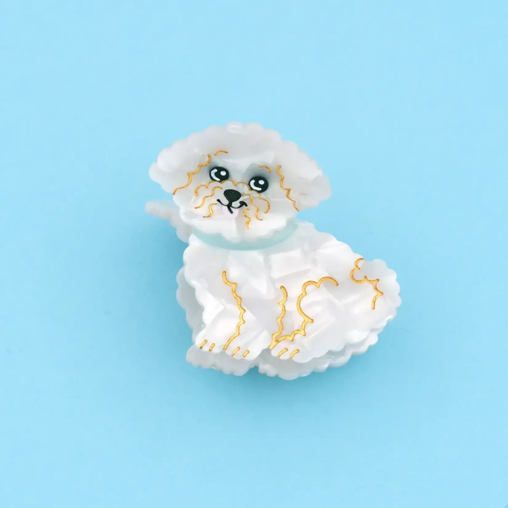 coucou suzette Coucou Suzette - Pince à cheveux Bichon